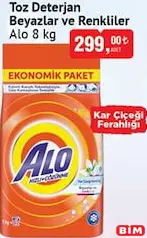 ALO TOZ DETERJAN BEYAZLAR VE RENKLİLER 8 KG